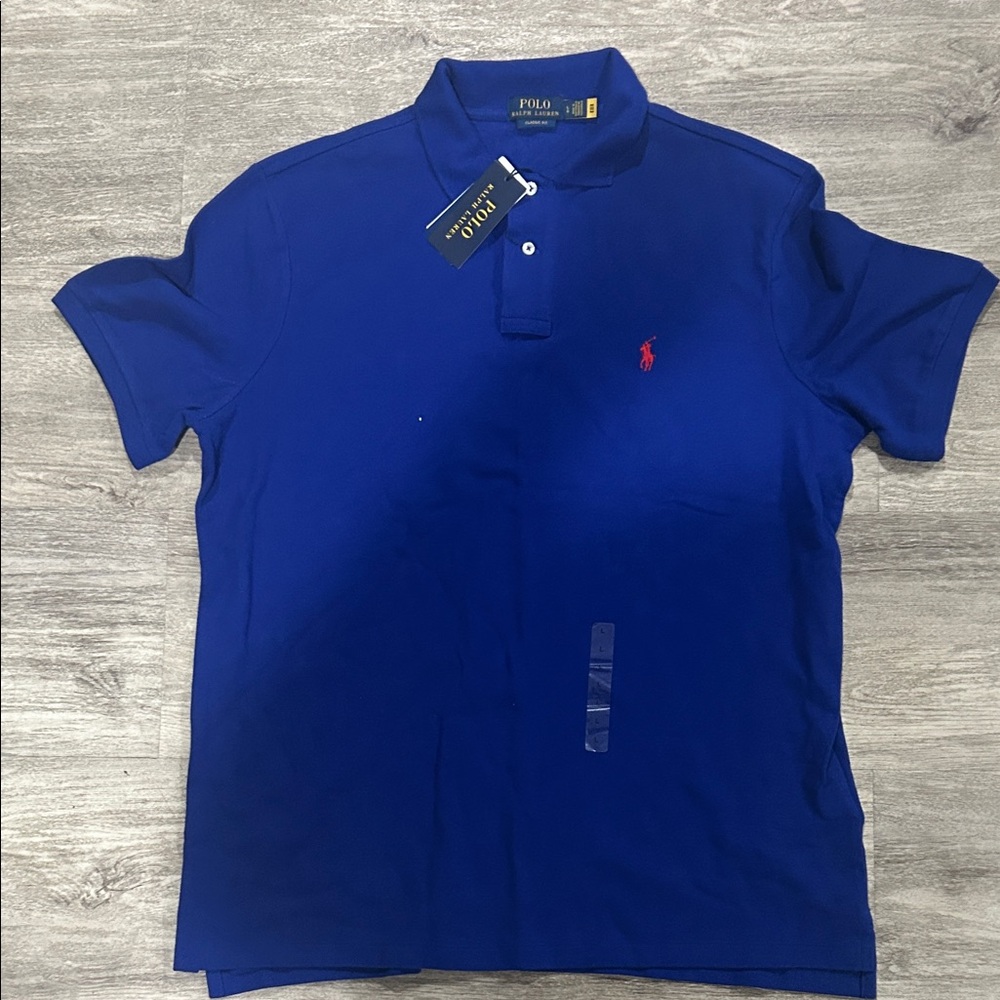 Polo by Ralph Lauren Men's Royal Blue Polo Shirt